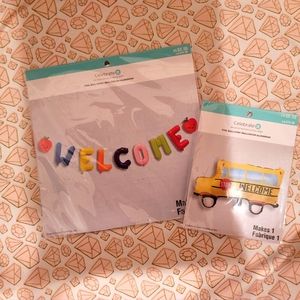 Welcome & School Bus Foil Balloon